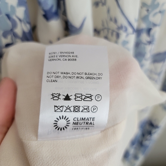 Reformation Jayde Dress in Lupine size 4 NWT - Picture 13 of 14